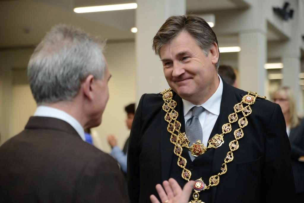 Lord Mayor and Mayor of Frankfurt at UoB